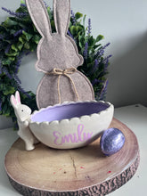Load image into Gallery viewer, Ceramic bunny bowl