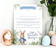 Load image into Gallery viewer, Personalised Easter Bunny Certificate
