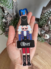 Load image into Gallery viewer, Personalised Nut Cracker bauble
