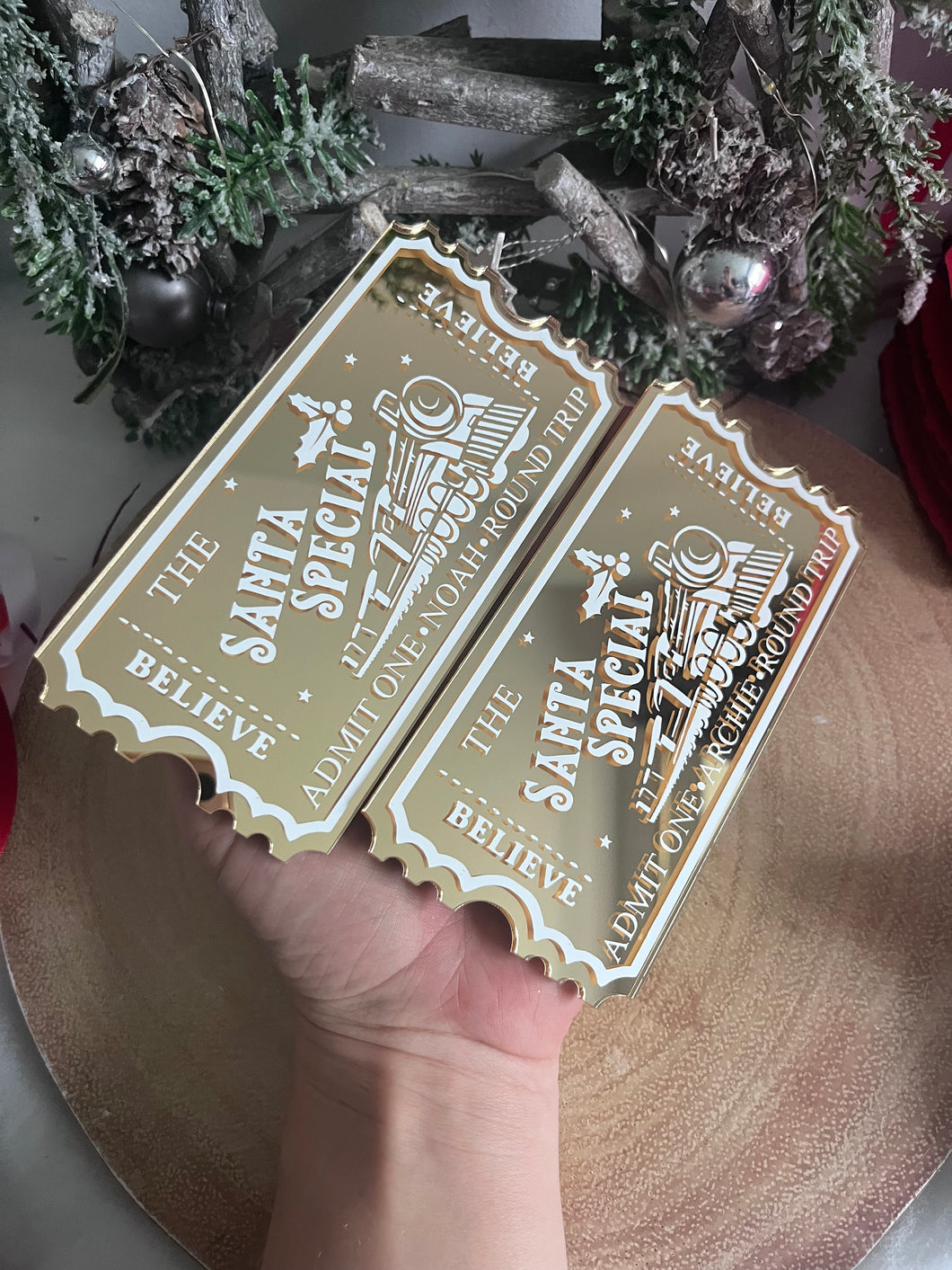 Santa Special Golden Ticket. (Please see delivery times before ordering)