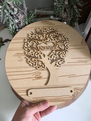 SAMPLE Nanny Tree of Love (TO BE PAINTED)