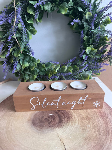 Sale Silent Night candle Holder