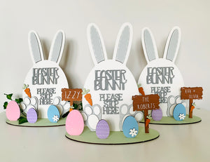 SALE: Easter Bunny Stop Here sign
