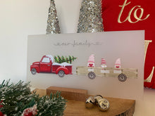 Load image into Gallery viewer, Gonk/Gnome Christmas truck plaque