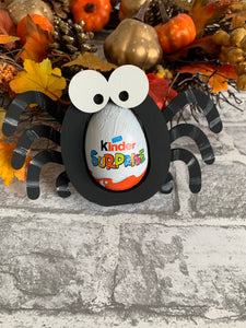 SALE: Halloween Spider kinder egg holders