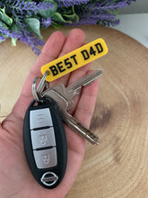 Load image into Gallery viewer, SALE: Number Plate Keyring