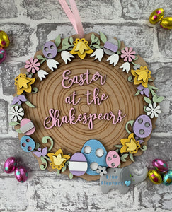 Easter Wreath - Easter Egg Design