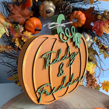 Load image into Gallery viewer, Layered Free standing pumpkin - NEW style design